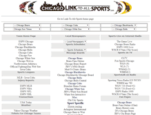 Tablet Screenshot of chicago.linktoallsports.com